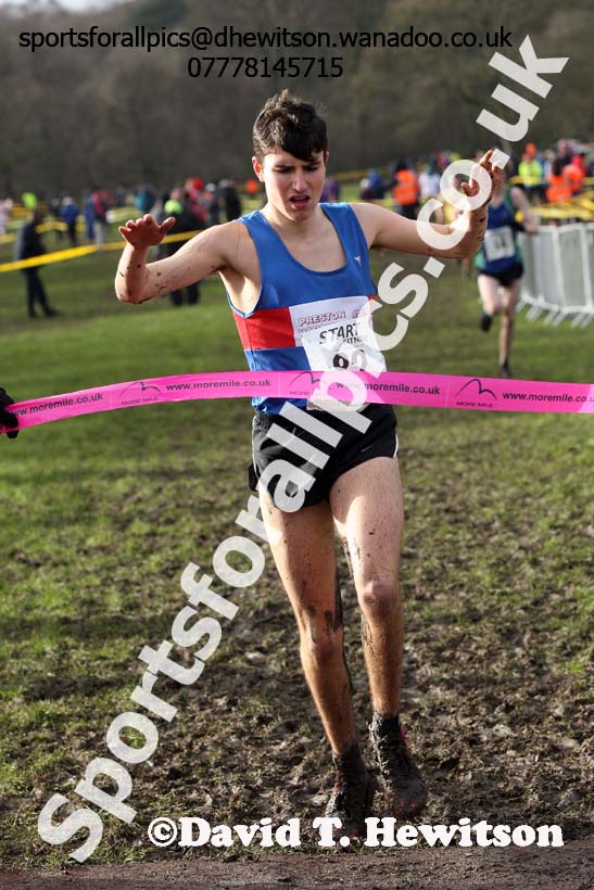 Mens under-20 Northern Cross Country Champs., Witton Park, Blackburn. Photo: David T. Hewitson/Sports for All Pics